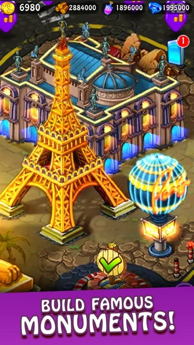 Captures d'écran de Magica! Match 3 Puzzles games